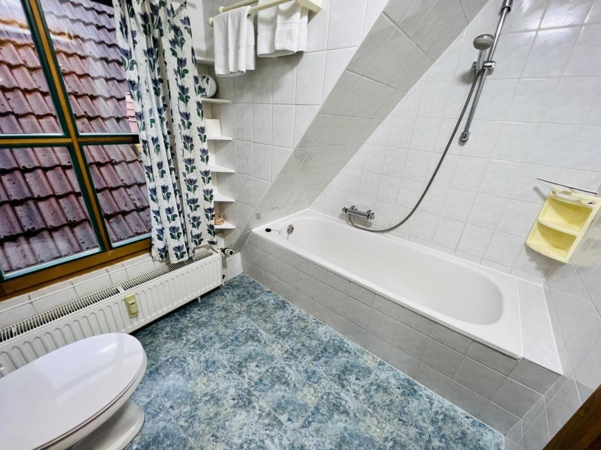 דירות רוסטוק Blaue Tulpe, Balkon Mit Traumblick מראה חיצוני תמונה